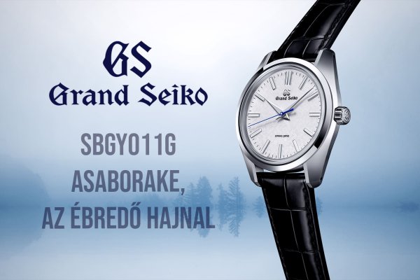 Grand Seiko SBGY011G Asaborake, a hajnal hasadtával érkező szépség