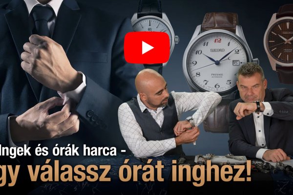 Ingek és órák harca - Így válassz órát inghez! - Seiko Boutique TV - S03E09