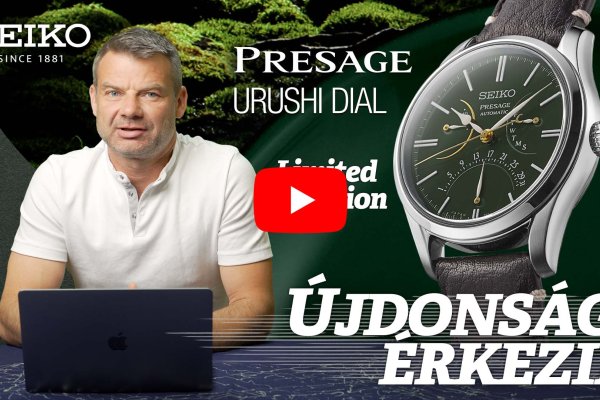 Újdonság Érkezik! - Seiko Presage Craftmanship Series Kanazawa Green Limited Edition SPB295J1