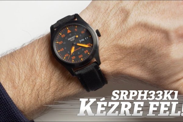 KézreFel! Seiko 5 Sports SRPH33K1