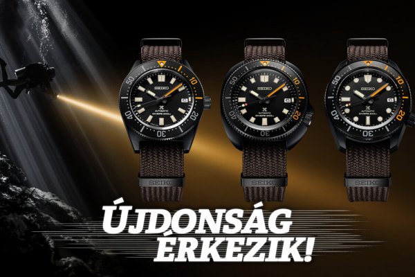 Seiko Újdonság Érkezik! - Prospex Black Series 2022 limited edition 1965 / 1968 / 1970