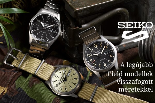 Seiko 5 Sports újdonságok - A legújabb “Mid-Field” modellek visszafogott méretekkel