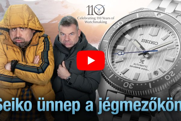 Seiko ünnep a jégmezőkön! - Seiko Prospex STO 110th Ann.Ed. SPB333J1 - Seiko Boutique TV - S03E25