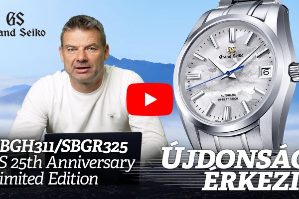 Újdonság Érkezik! - Grand Seiko 9S 25th Ann. Limited Edition SBGH311 és SBGR325