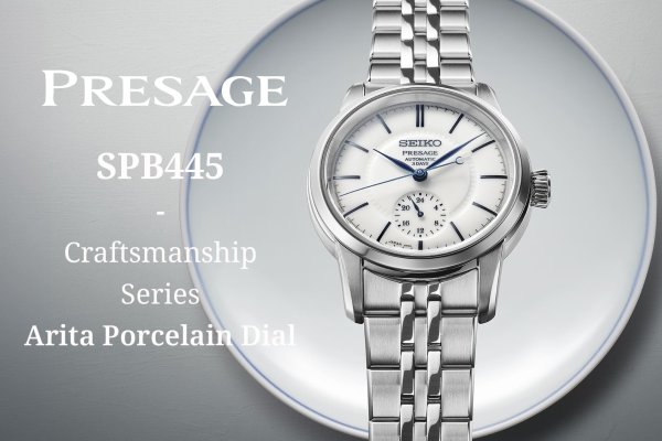 Presage Craftsmanship Series Arita Porcelain Dial SPB445, az időtálló érték