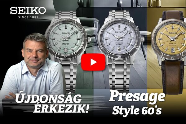 Újdonság érkezik! Presage Style 60's