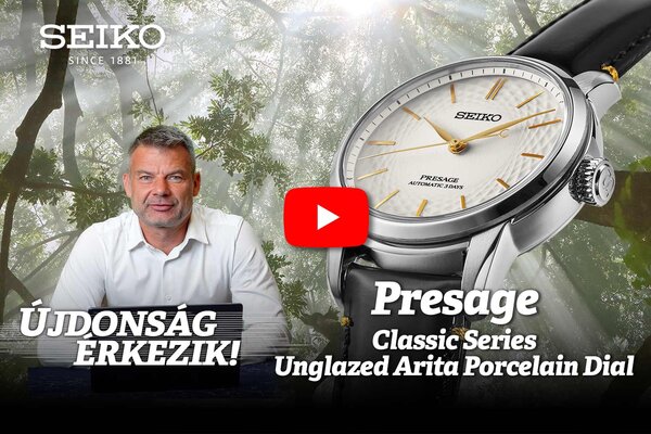 Újdonság érkezik! Presage Classic Series Unglazed Arita Porcelain Dial LE