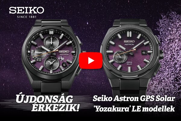 Újdonság érkezik! Seiko Astron Yozakura LE SSH171J1 és SSJ029J1