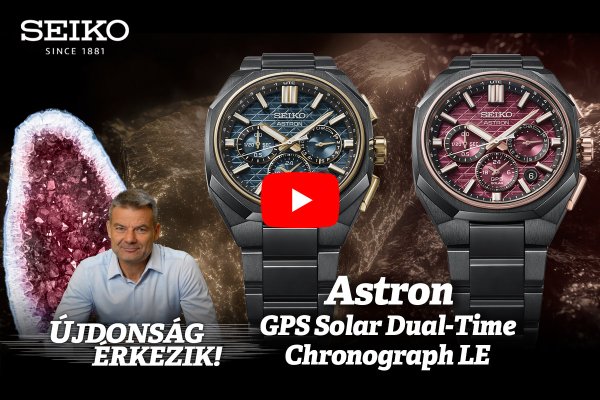 Újdonság érkezik! Astron GPS Solar Dual-Time Chronograph Limited Edition