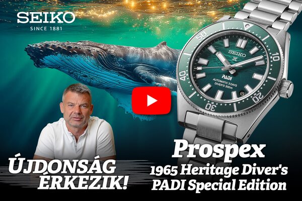 Újdonság érkezik! Prospex 1965 Heritage Diver's PADI Special Edition