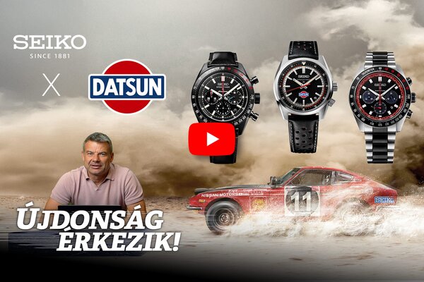 Újdonság érkezik! Seiko X DATSUN