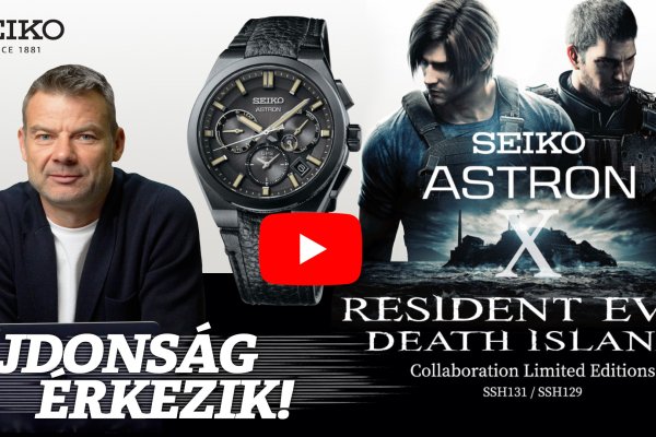 Újdonság Érkezik: Seiko Astron Resident Evil Death Island Limited Edition