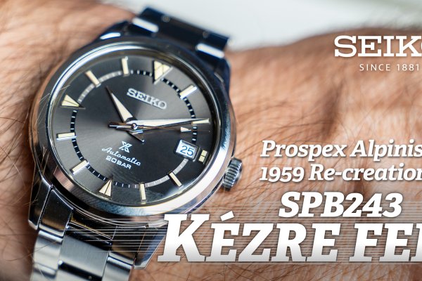 Kézre fel! Seiko Prospex Alpinist 1959 Re-creation SPB243J1