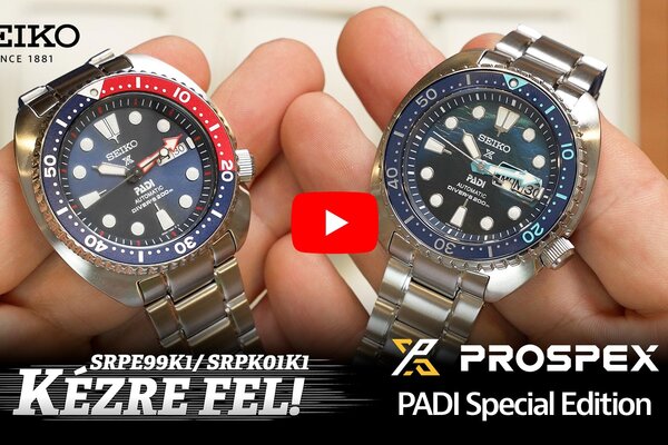 Kézre fel! Seiko Prospex PADI Special Edition - SRPE99K1 / SRPK01K1