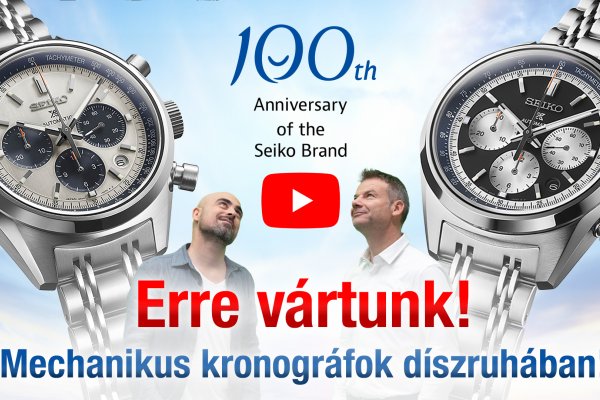 Erre vártunk! Mechanikus kronográfok díszruhában! - Seiko Boutique TV S04E17