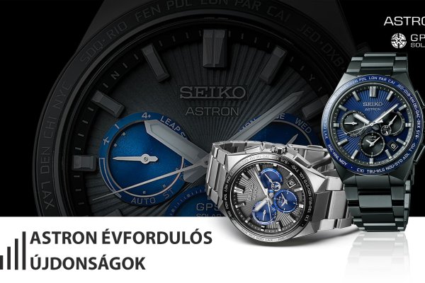 Seiko Astron “Nova” modellek a 10 éves évforduló tiszteletére - új csillag születik